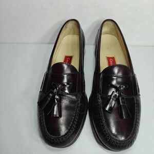 Cole Haan Men's Tassel Cordovan Burgundy Leather Loafers Pinch  03507 Size 8.5 D